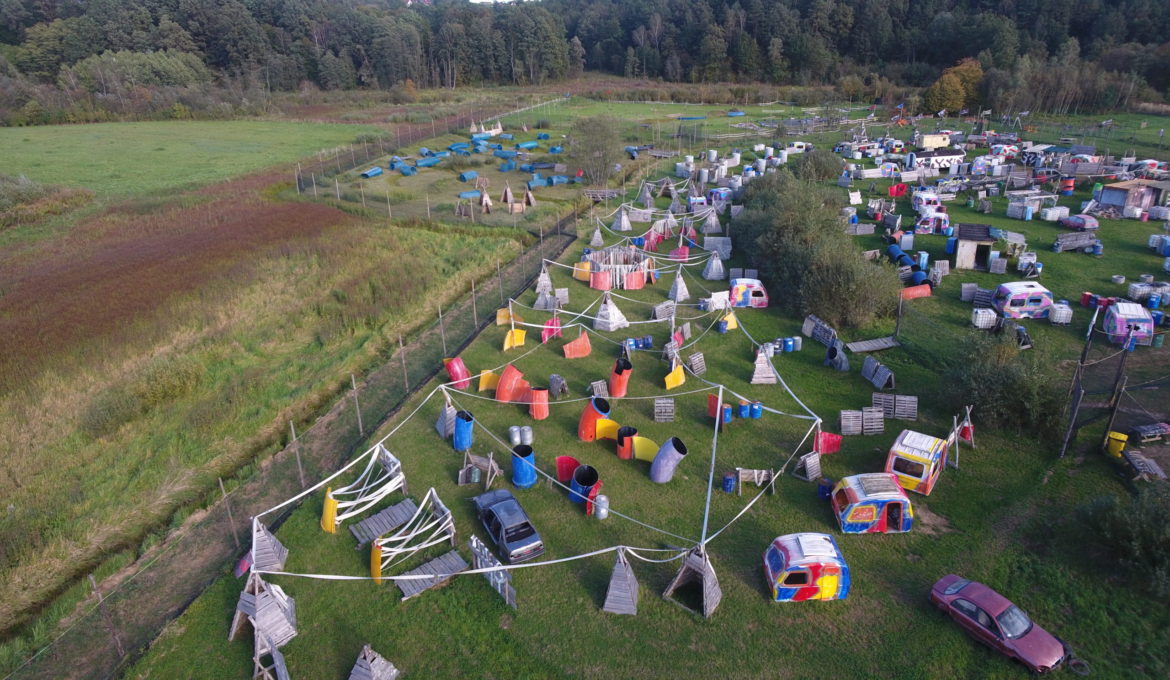 Pole paintballowe: ŚWIĄTYNIE JEDI