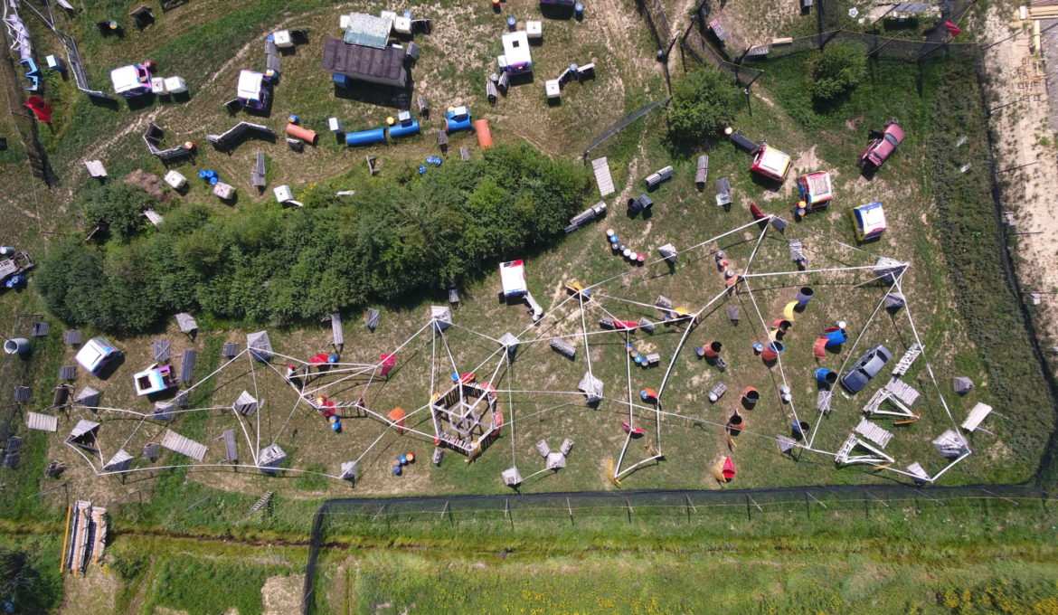 Pole paintballowe: ŚWIĄTYNIE JEDI