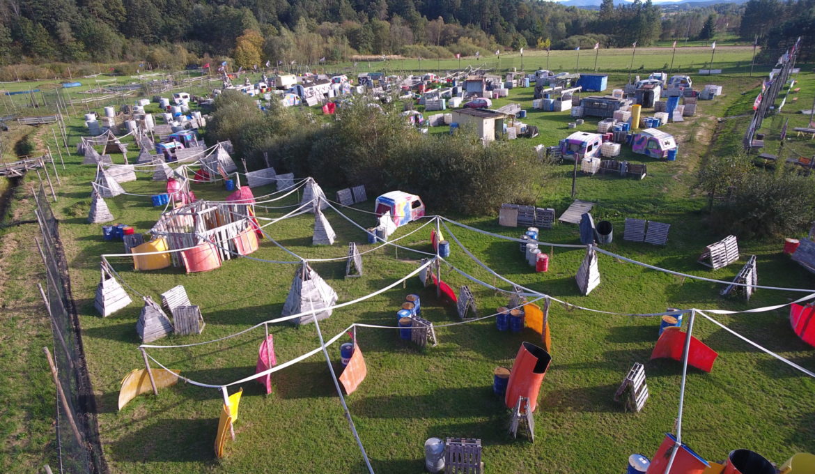 Pole paintballowe: ŚWIĄTYNIE JEDI