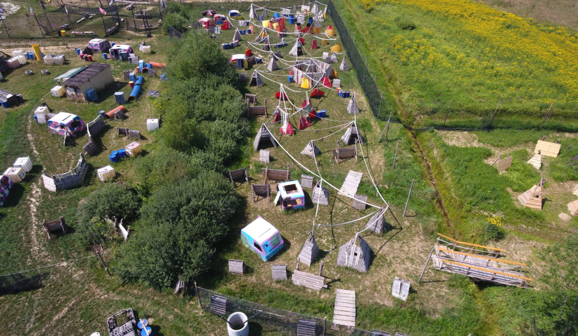 Pole paintballowe: ŚWIĄTYNIE JEDI