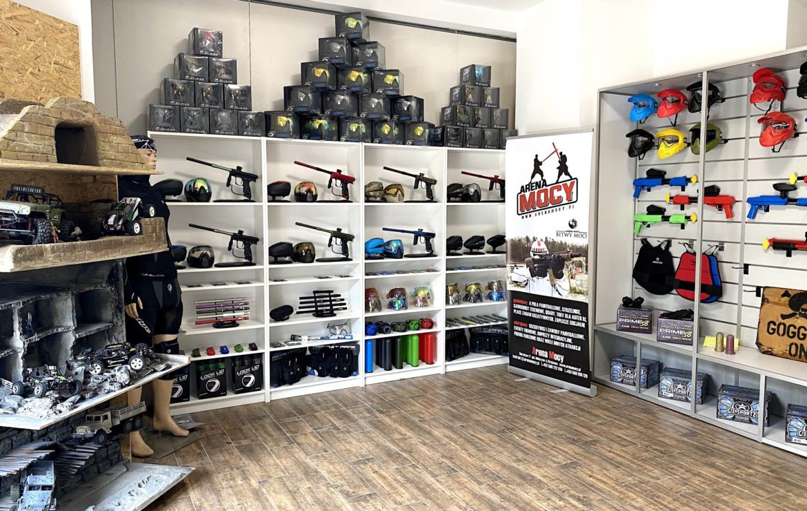 ZAKUP SPRZĘTU DO PAINTBALLA