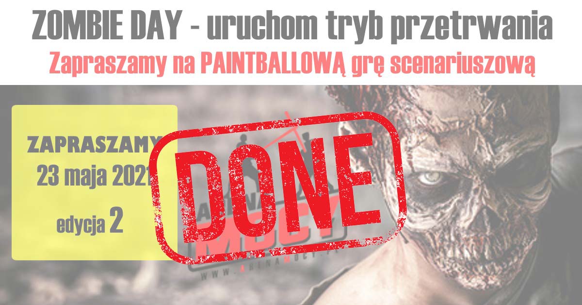 ZOMBIE DAY PAINTBALL