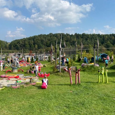 Plac zabaw na Arenie Mocy