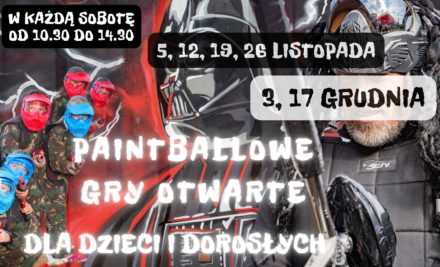 Paintball – Gry Otwarte na Arenie Mocy harmonogram 2022